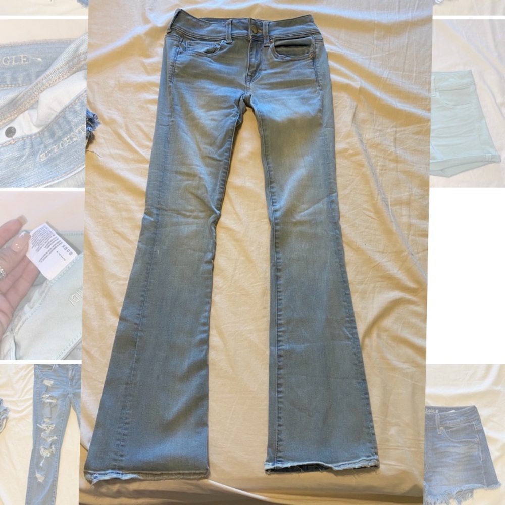 Size 2 Regular AE Kickboot Jeans